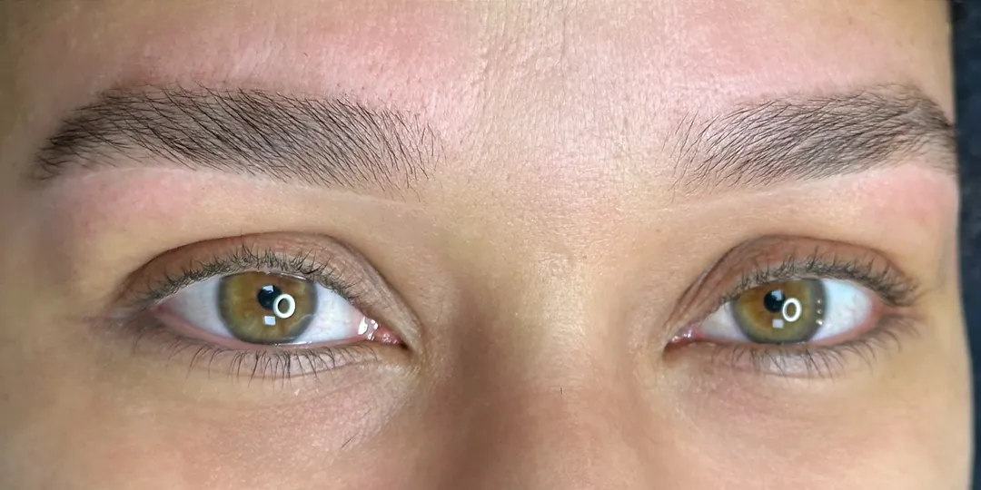 Eyebrow Design with tint: fuller, defined brows